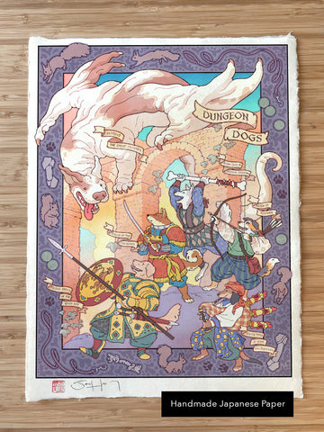 'Dungeon Dogs' Giclée Print