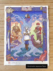 'Time Erodes, but Love Endures' Giclée Print