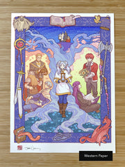 'Time Erodes, but Love Endures' Giclée Print
