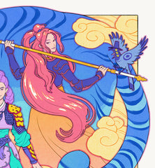 'We are Hunters' Giclée Print