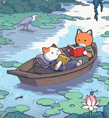 Fox and Cat, Summer Reading