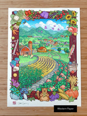 'Pelican Town' Giclée Print