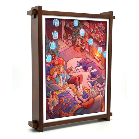 'Quiet Night Together' Shadow Box