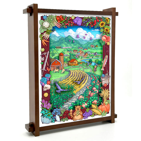 'Pelican Town' Shadow Box