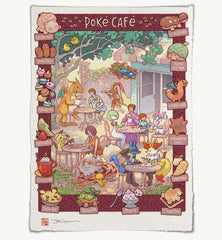 'Poké Cafe' Giclée Print