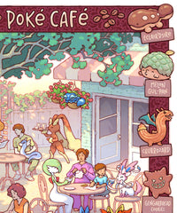 'Poké Cafe' Giclée Print