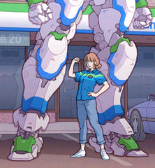 'Mecha Delivery - Family Market'