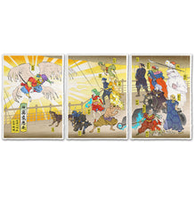 'A God Mocks Creation' Giclée (set of 3 prints)