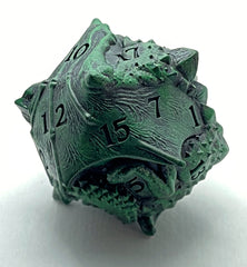 Dragon D20 Dice, Green