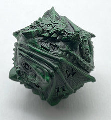 Dragon D20 Dice, Green