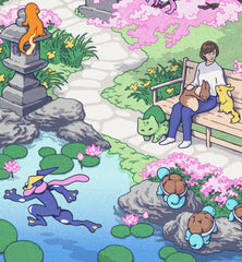 'Kanto Garden' Giclee Print