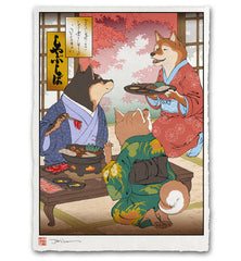 'Shabu Shiba' Giclee Print