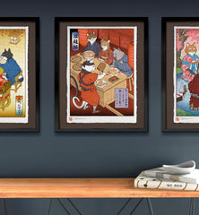 'Ramen Cats' Giclée Print